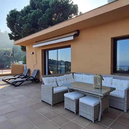Villa La Cala With Swimming Pool & Sea View, 10 Min Walk From The Sea Blanes