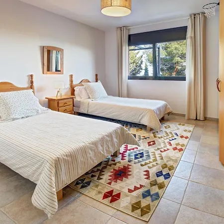 La Cala With Swimming Pool & Sea View, 10 Min Walk From The Sea Villa Blanes